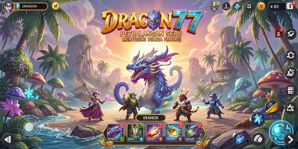 Tampilan gameplay menakjubkan dalam petualangan seru.