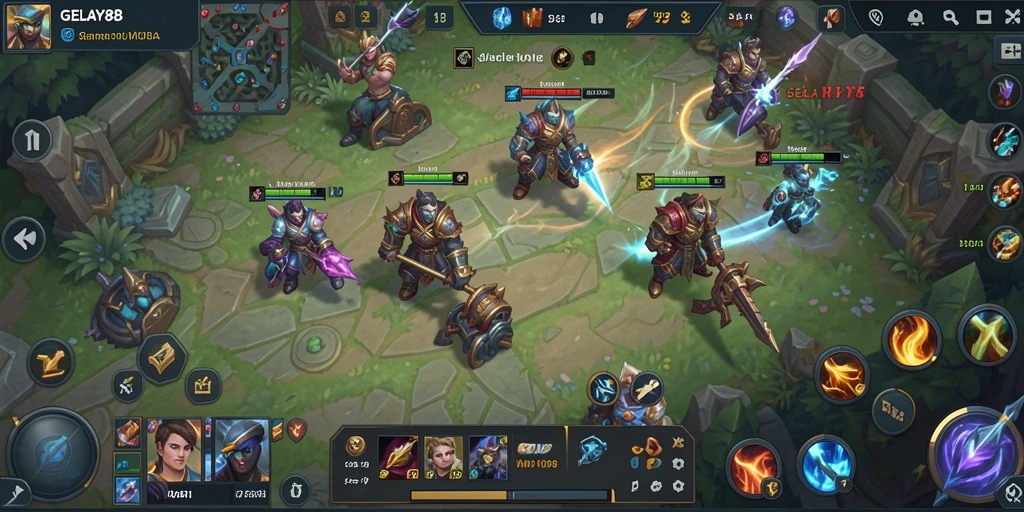 Tangkapan layar dari gameplay menyegarkan di GELAY88 yang menampilkan pertempuran seru.