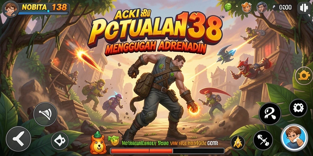 Screenshot gameplay NOBITA138 dengan aksi seru yang mendebarkan.