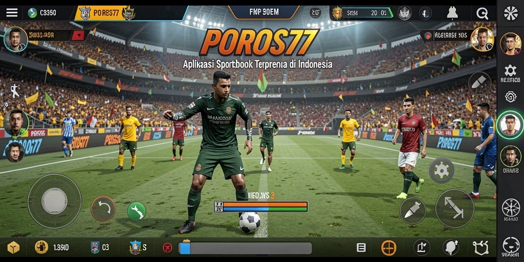 Tampilan gameplay sportsbook yang menarik dan interaktif.