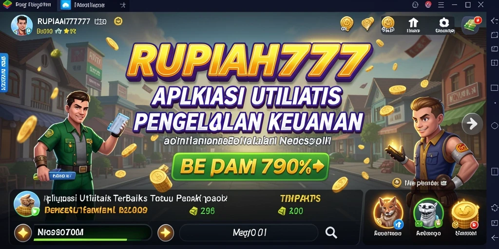 Tampilan intuitif RUPIAH777 saat mengelola keuangan pengguna.